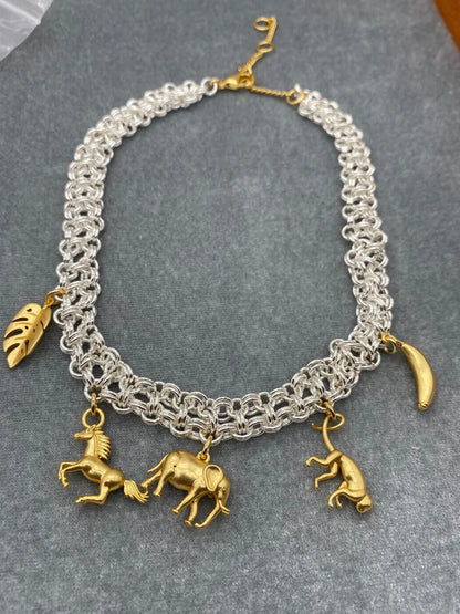 Flora & Fauna Chain Necklace