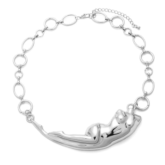 Abstract Body Necklace