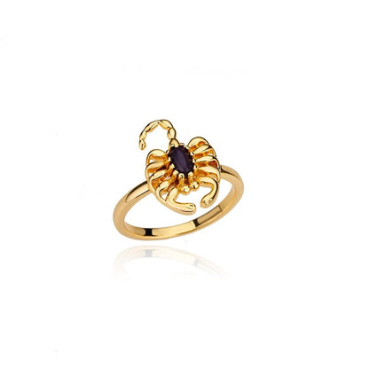 Zircon Scorpion Ring