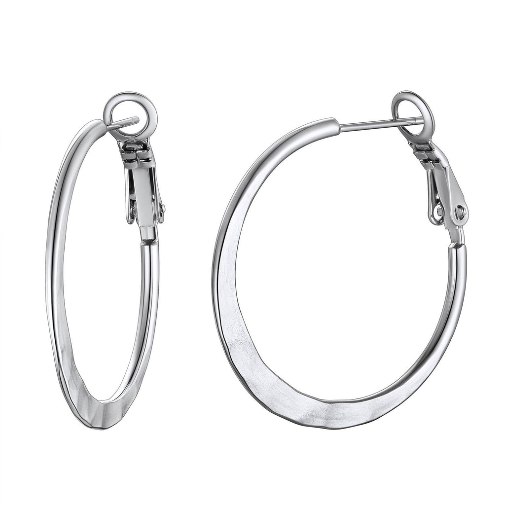 Simple Hoop Earrings for 30/40/60/80 Mm