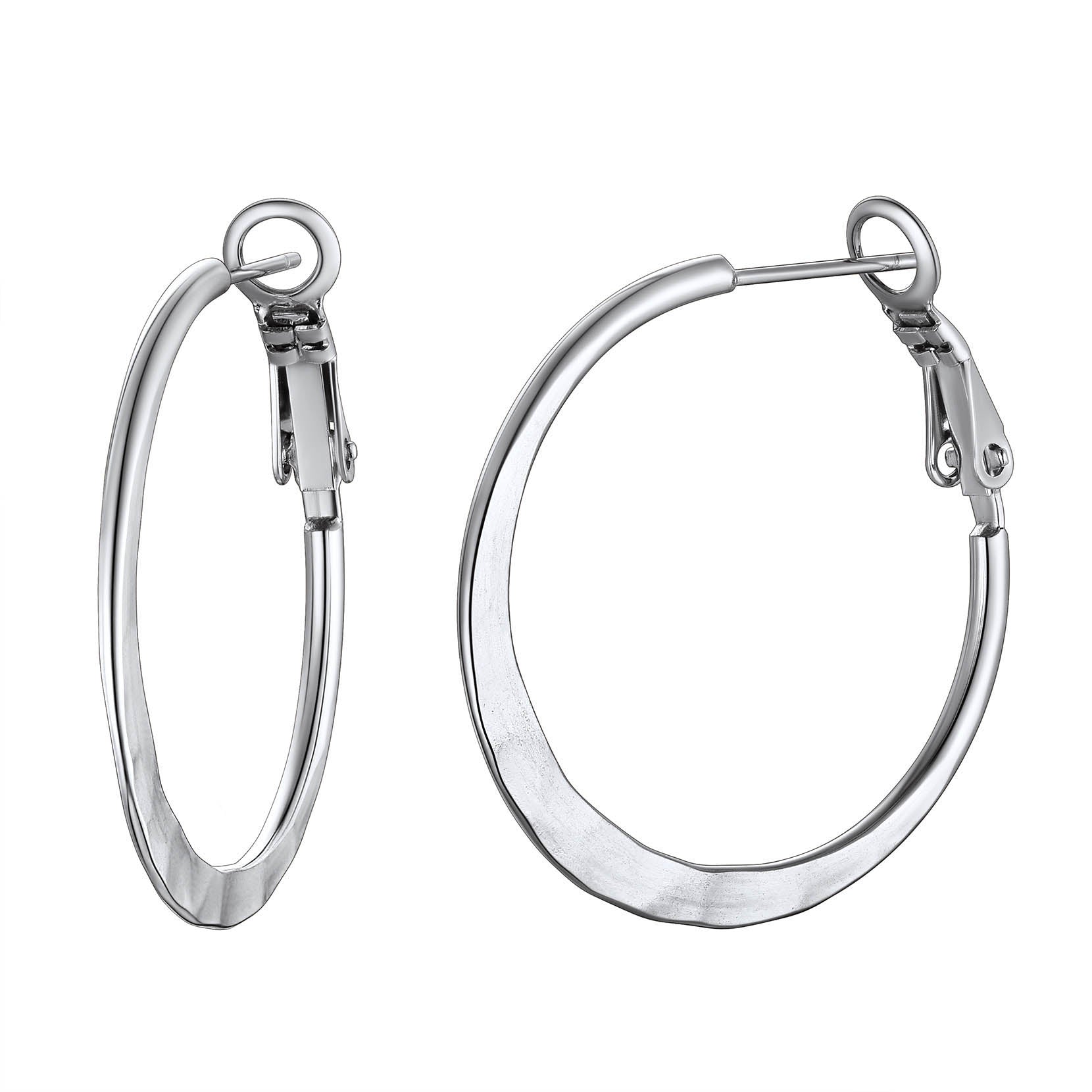 Simple Hoop Earrings for 30/40/60/80 Mm