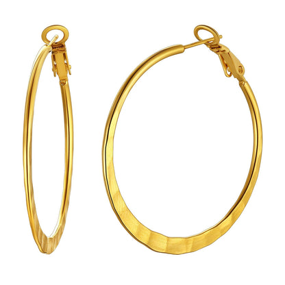 Simple Hoop Earrings for 30/40/60/80 Mm