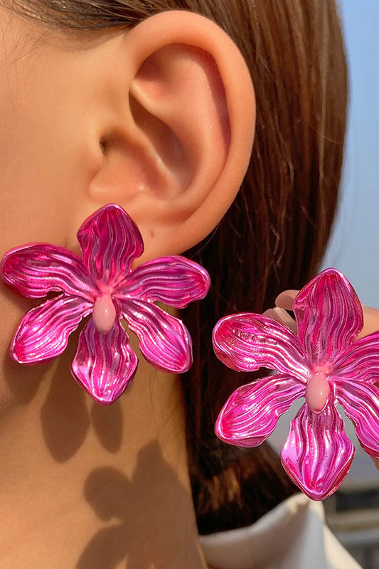 Color Petal Earrings