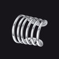 925 Sterling Silver Ear Clip Cuff Cartilage Wrap Earrings 1pc