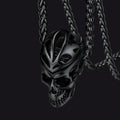 Flash Gothic Skull Necklace Pendant for
