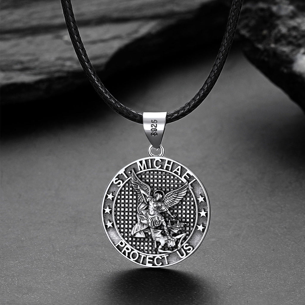 Archangel St. Michael Pendant Necklace for