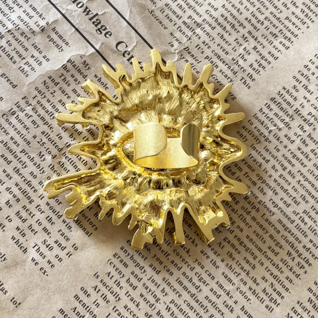 Statement Baroque Eye Ring
