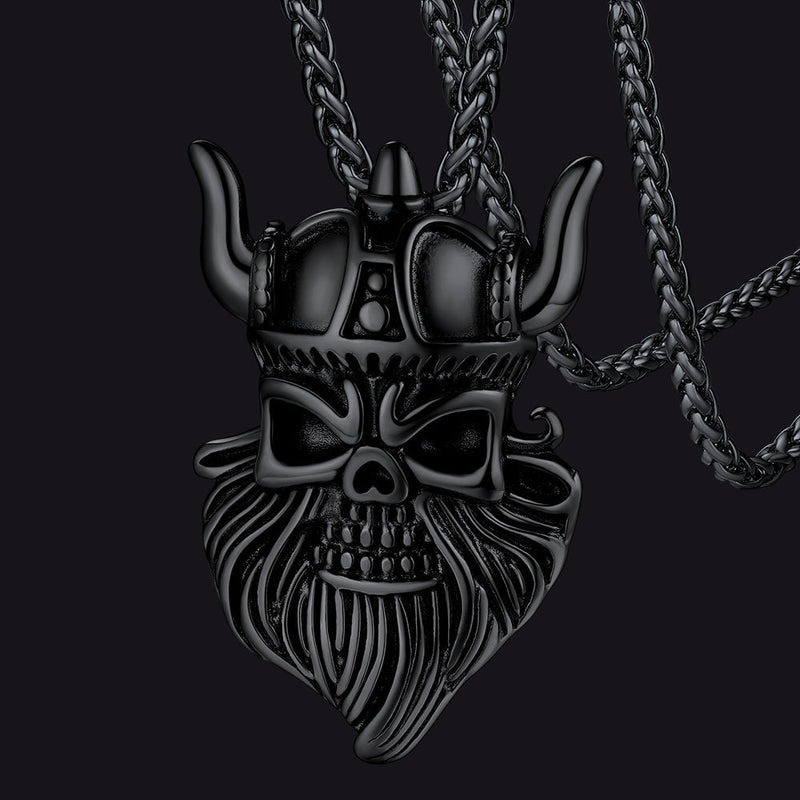 Faithheart Viking Odin Pendant Necklace for