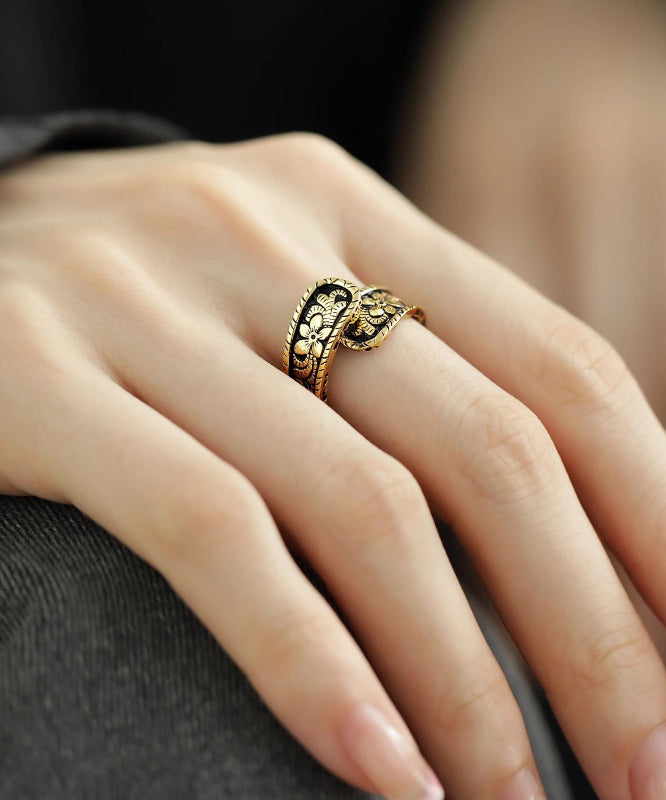 Gold Old Ancient Gold Rings Gh1055
