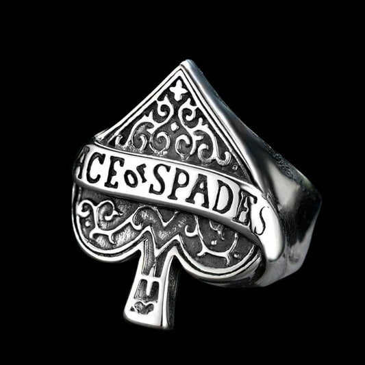 Ace of Spades Ring