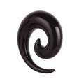 Acrylic Spiral Taper Flesh Tunnel Ear Stretcher / Expander Stretching Plug Snail