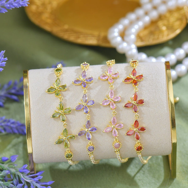 Adelaide Bracelet in Green