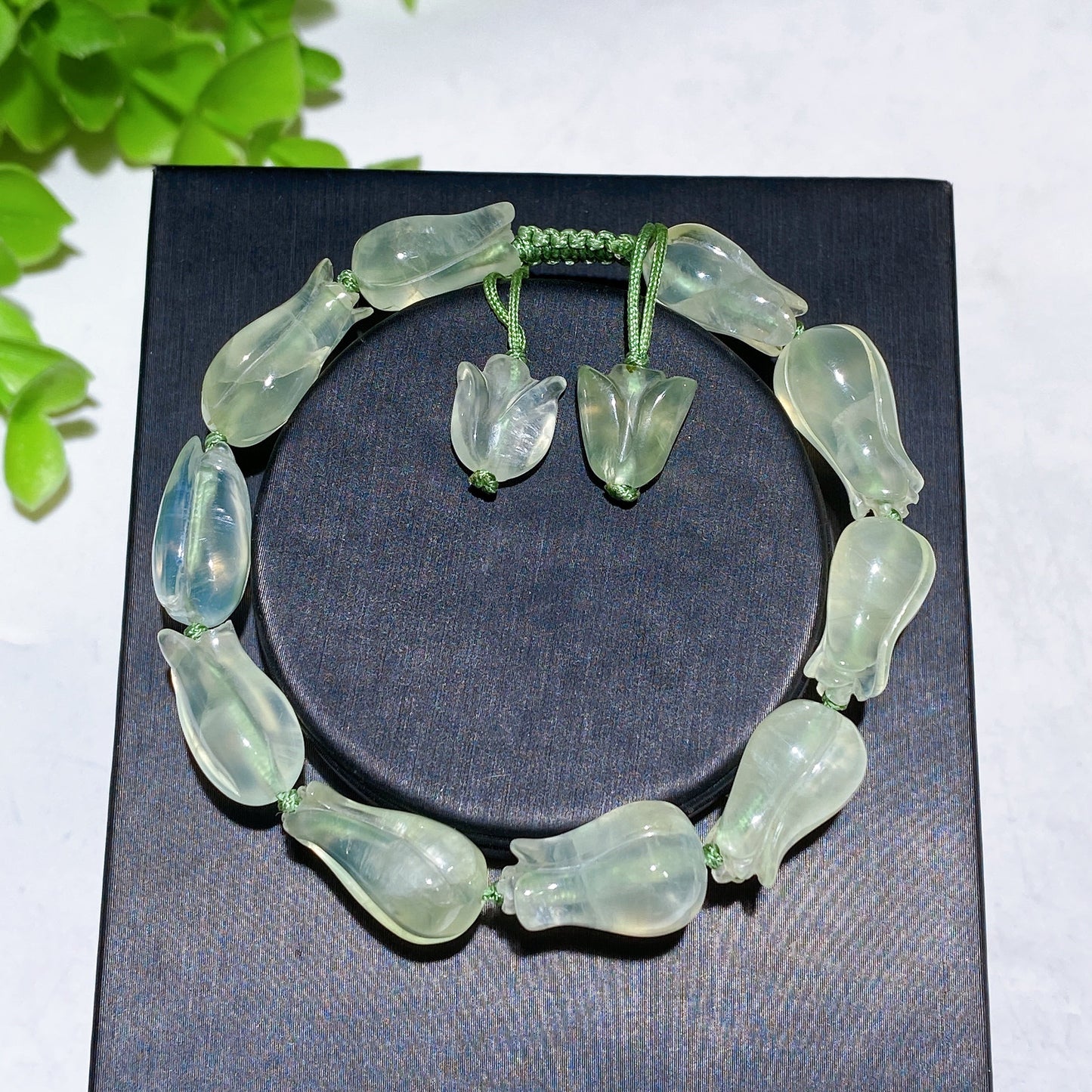 Adjustable Crystal Healing Bracelet With Natural Gemstones