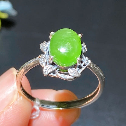 Adjustable Sterling Silver Citrine Healing Ring