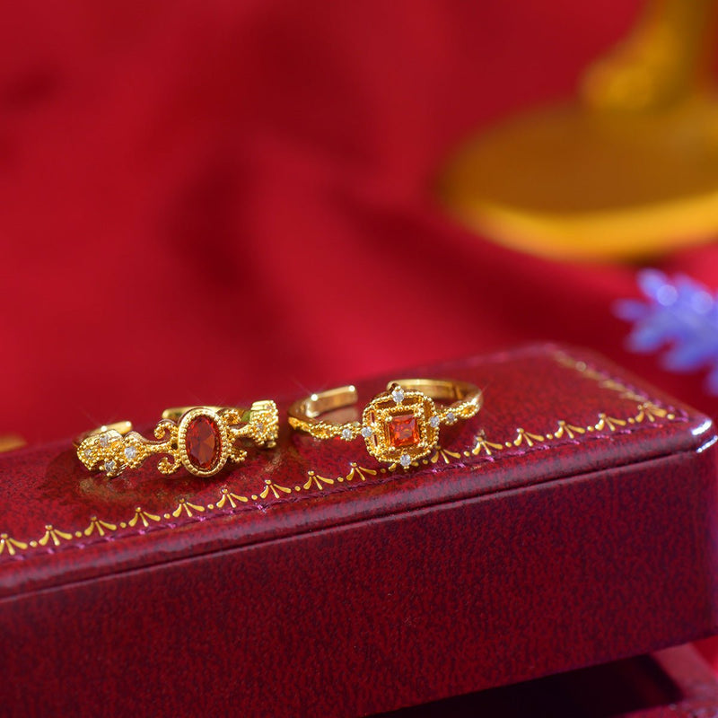 Alessandra Ruby Ring
