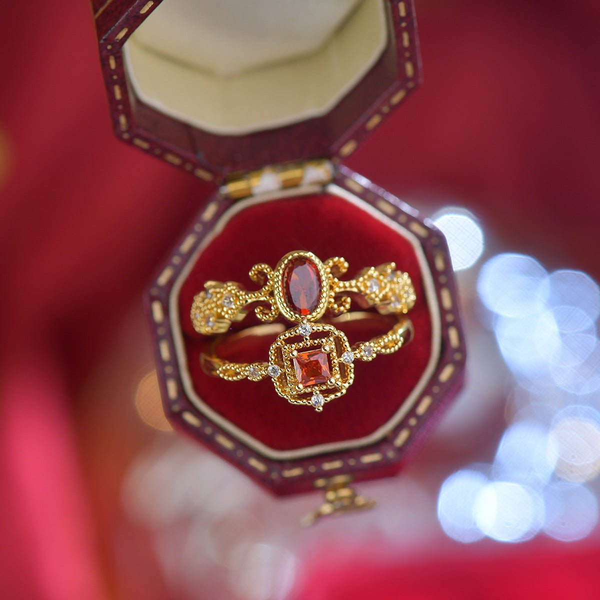 Alessandra Ruby Ring