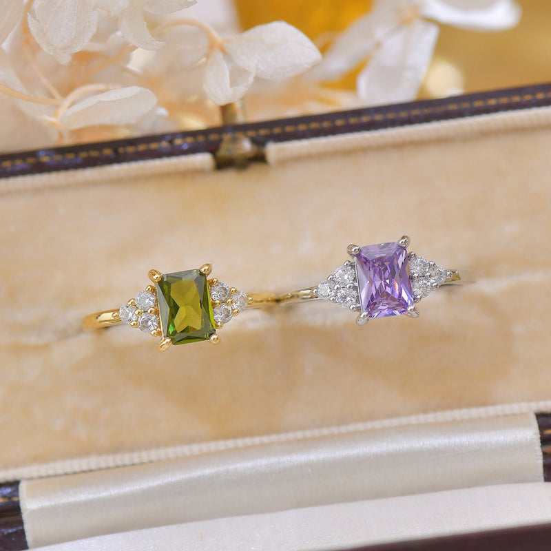 Amethyst Princess Ring