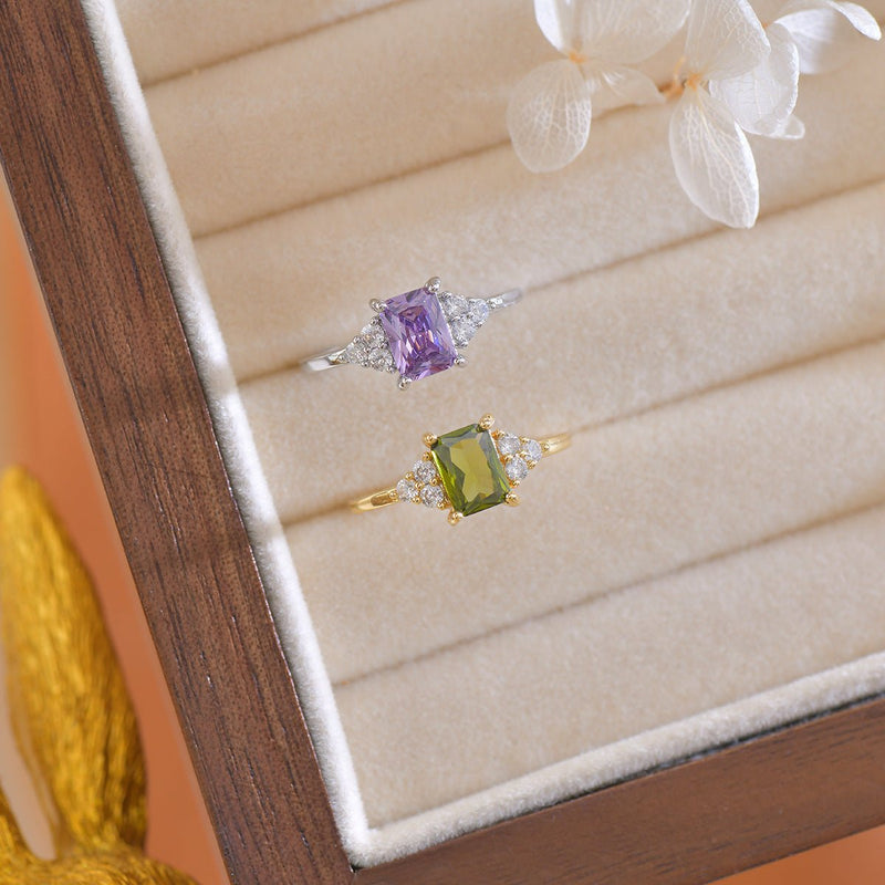 Amethyst Princess Ring