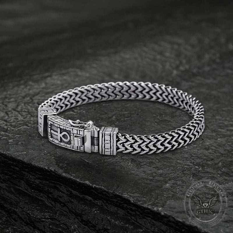 Ankh Stainless Steel Bracelet