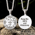 Archangel Michael Seal of Solomon Stainless Steel Pendant