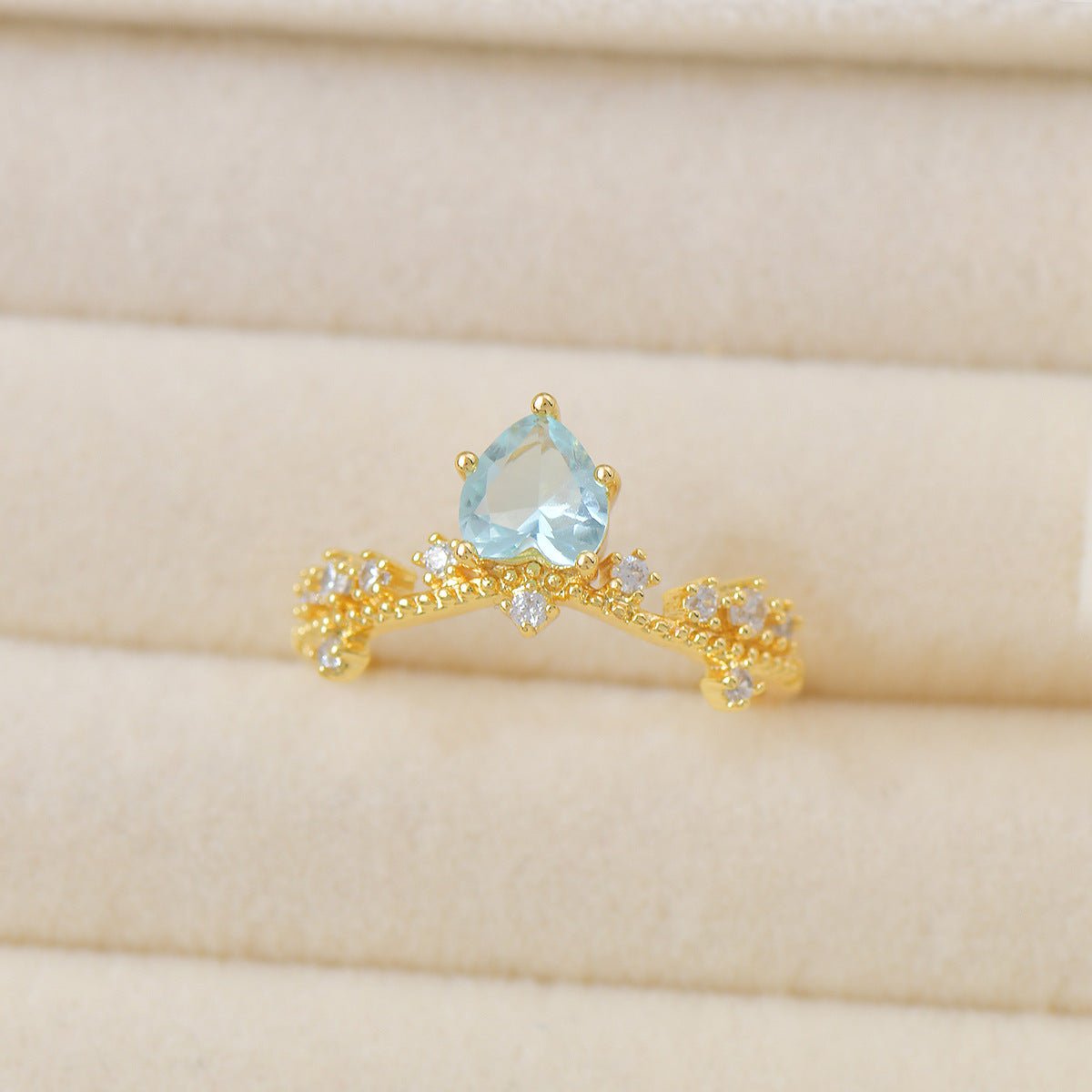 Ariel Heart Ring