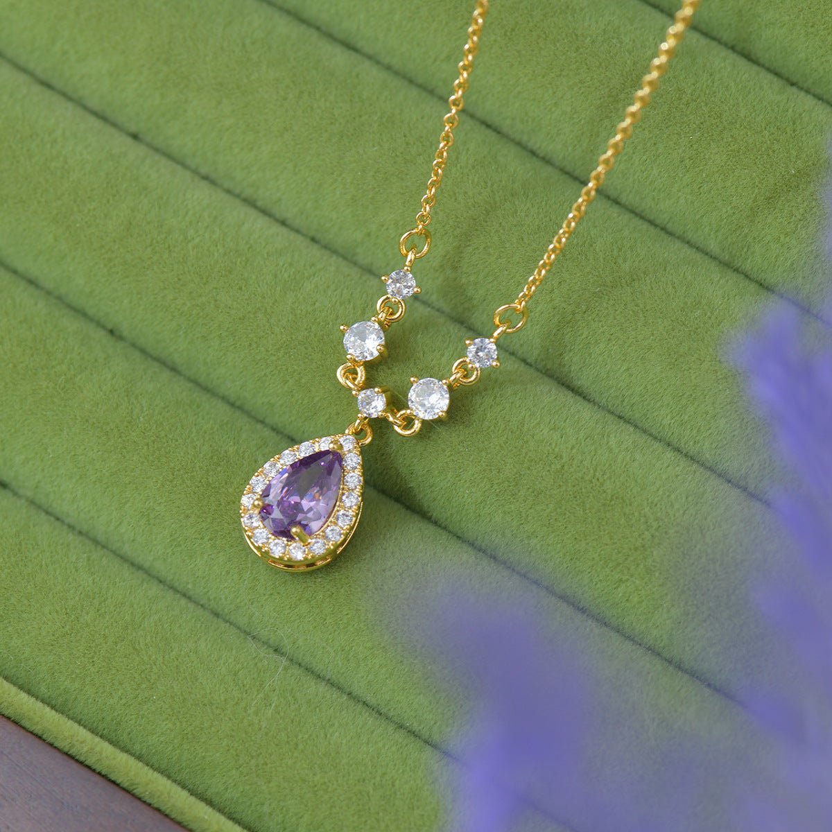 Aurelia Amethyst Necklace