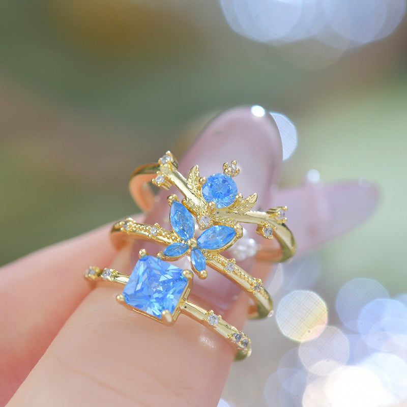 Azure Tiara Ring