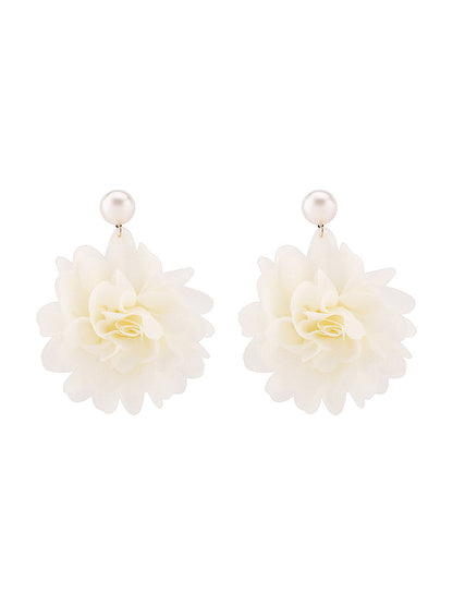 Flower Shape Earrings Accessories