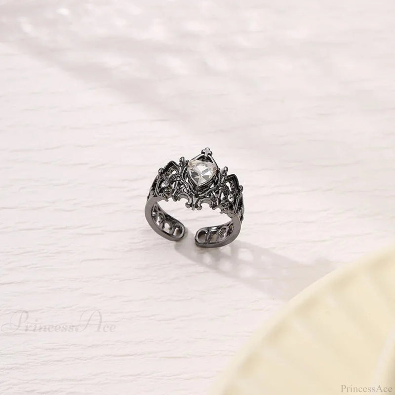 Dark Unpredictable Jewel Ring