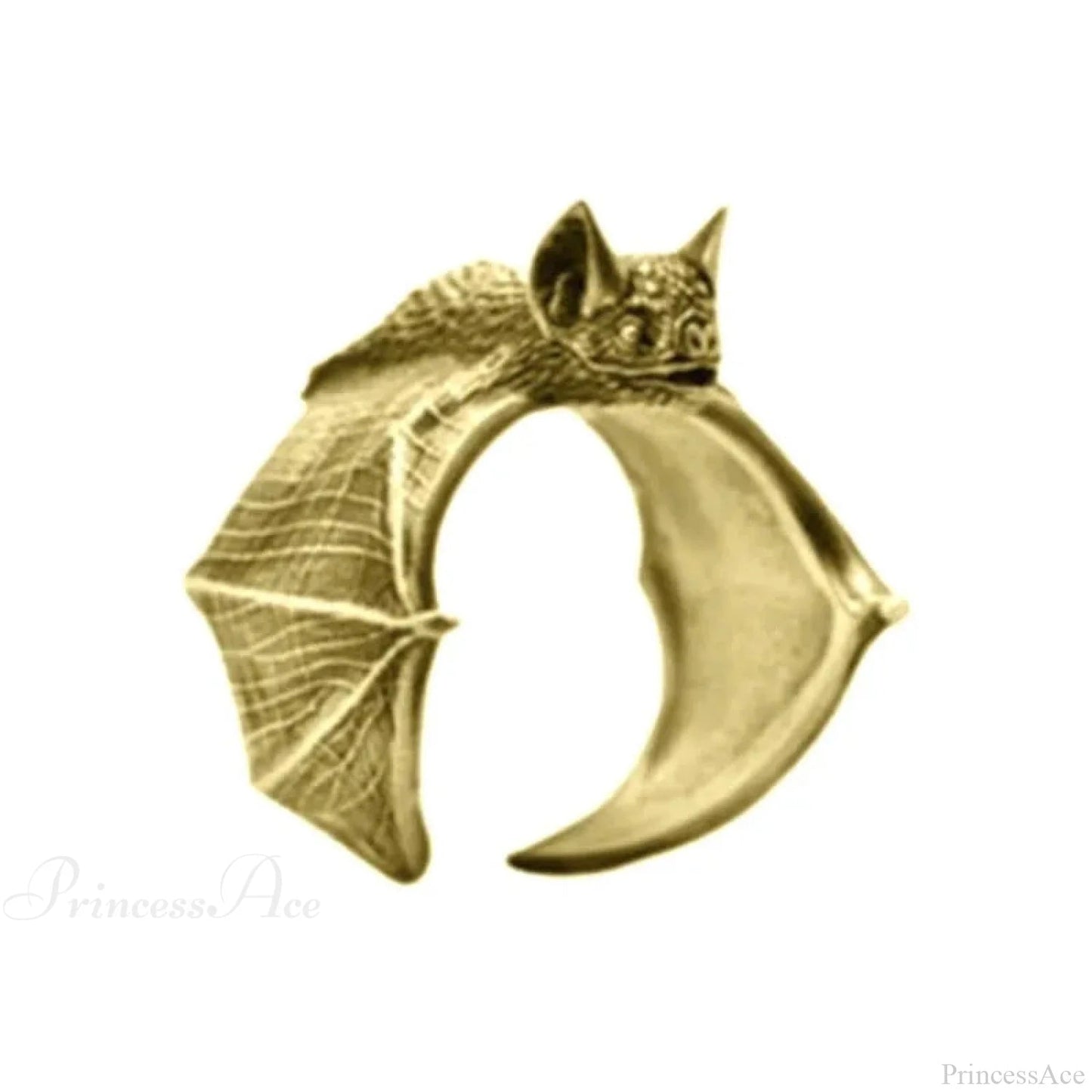 Antique Halloween Bat Gothic Ring