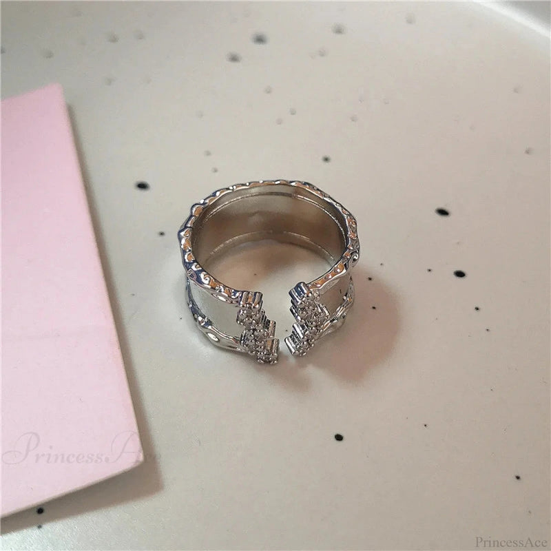 Genderless Bug Overstatement Cicada Dark Ring