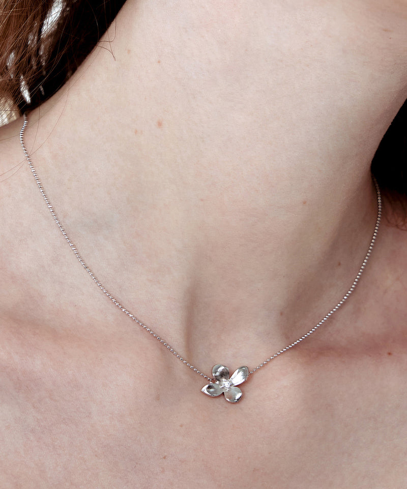 Small Round Bead Thread Copper Plated Small Pendant Fine Choker
