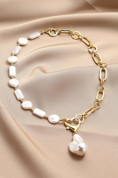 And Versatile Baroque Pearl Necklace