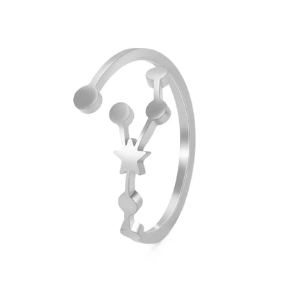 Zodiac Star Sign Rings