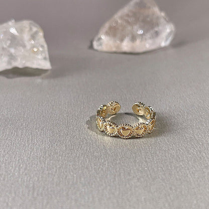 [] Band of Hearts Ring