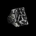 Baphomet Goat Leviathan Cross Ring