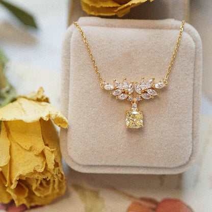 Baroque Citrine Necklace