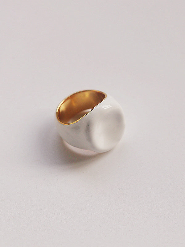 Original Creation Color Geometric Rings Accessories
