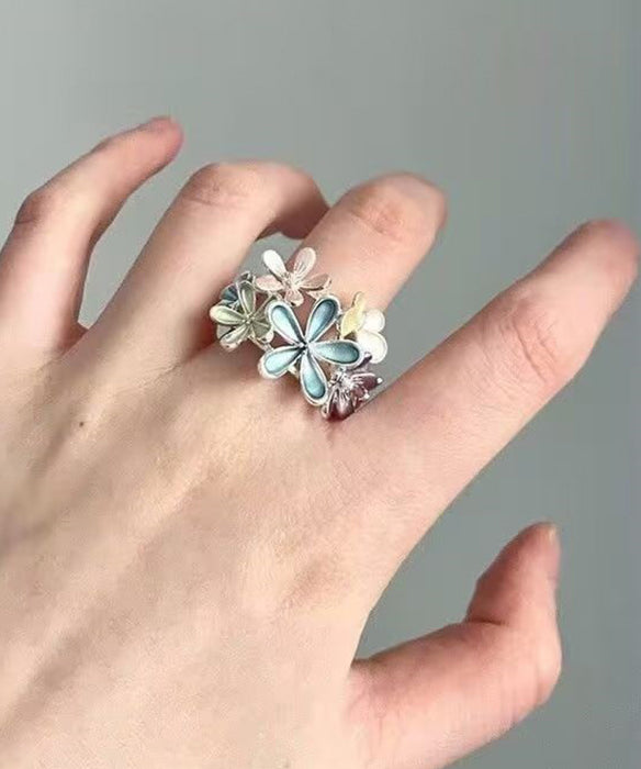 Rainbow Original Design Alloy Rings