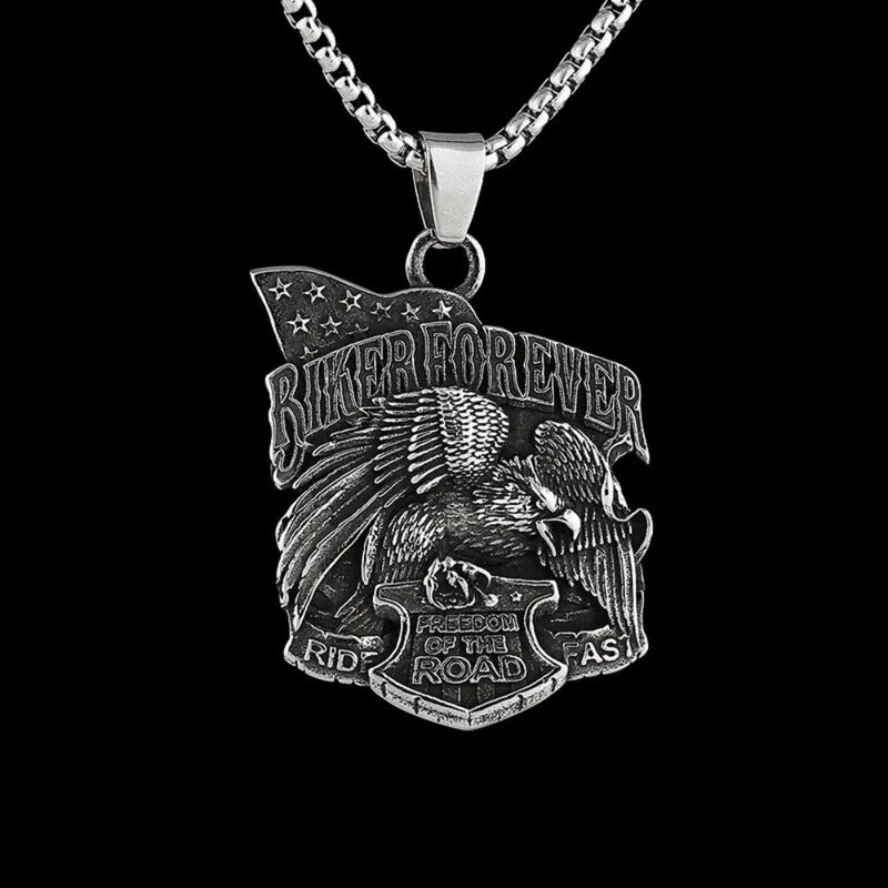 Biker Forever Eagle Pendant