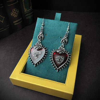 Bloody Rose Earrings