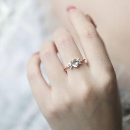 Blue Mirage Ring