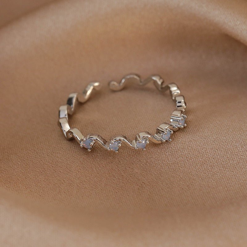 Blue Wave Ring