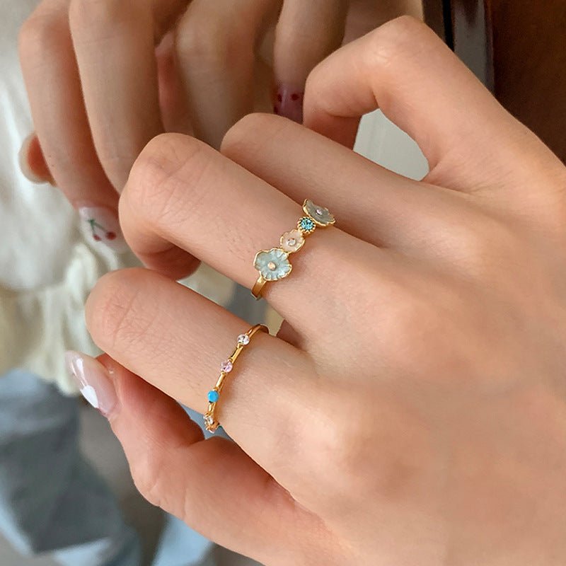 Bluebell Ring Set