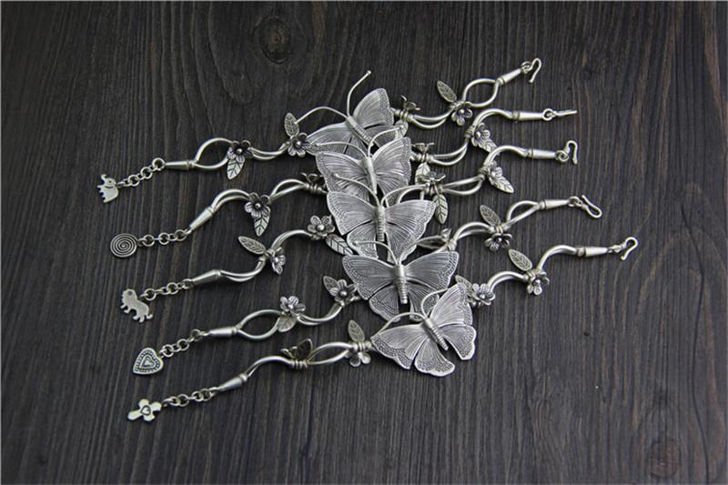 Style Butterfly Thai Silver Bracelet