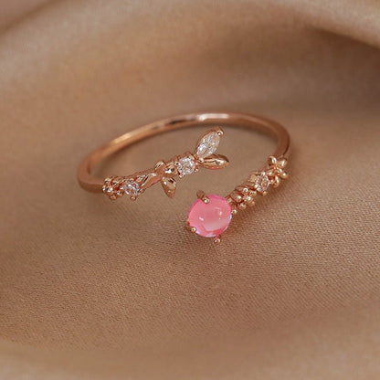 [] Butterfly Aurora Ring