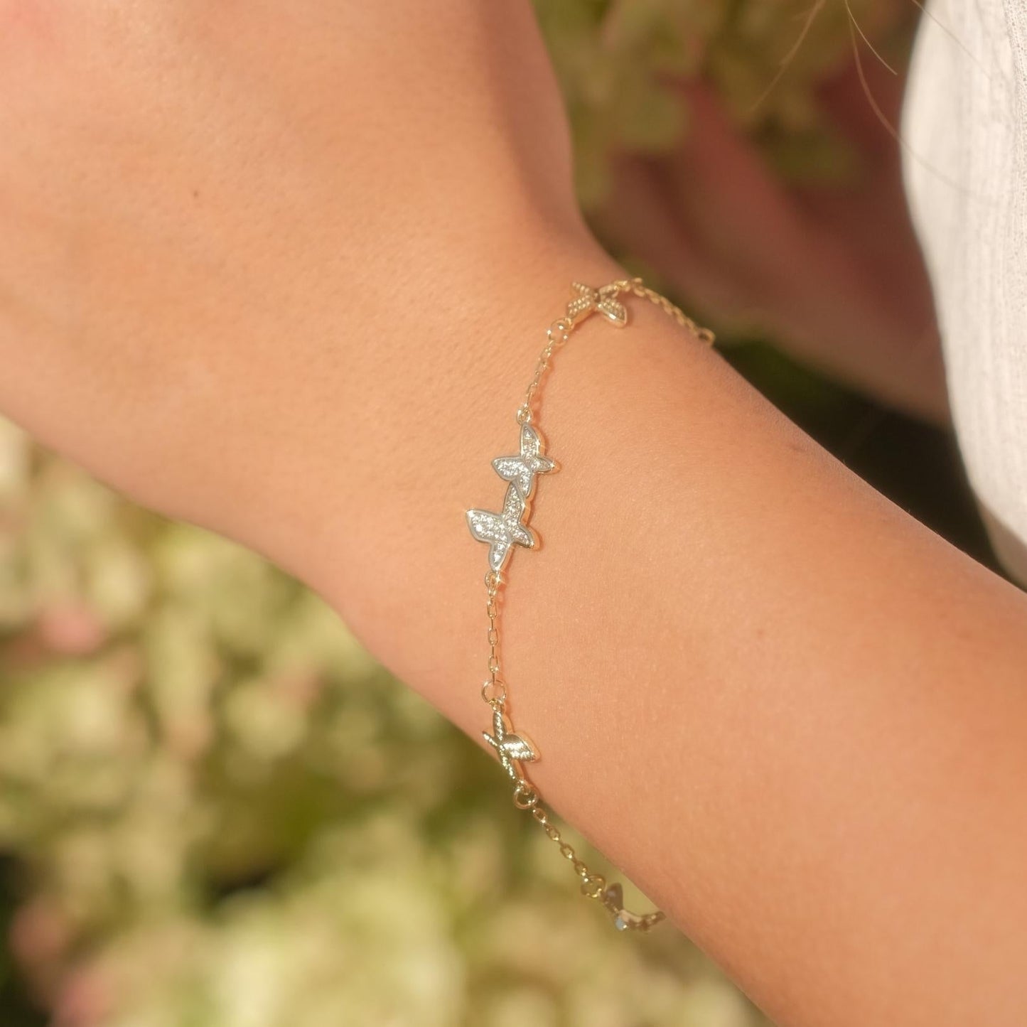 [sample ] Georgia Butterfly Bracelet