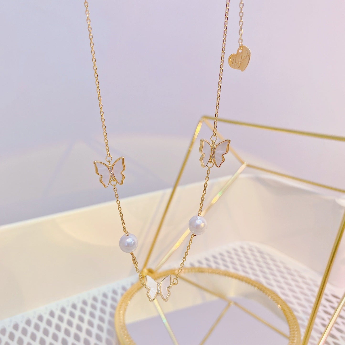 Tracey Butterfly Choker Necklace