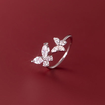 Butterfly Nocturne Ring