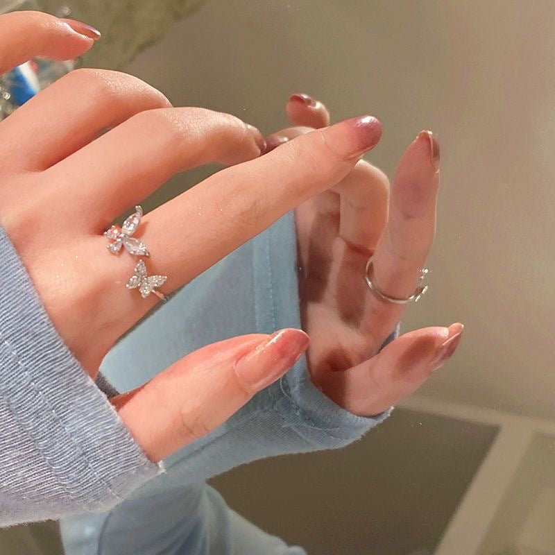 Butterfly Nocturne Ring